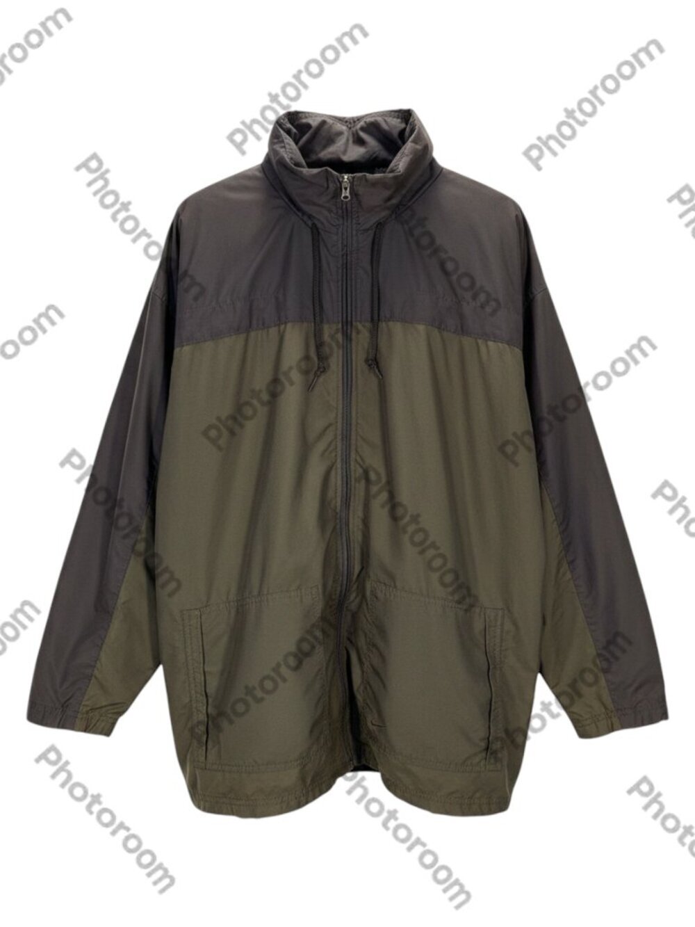 Nike Olive Black Two-Tone Windbreaker Jacket XL